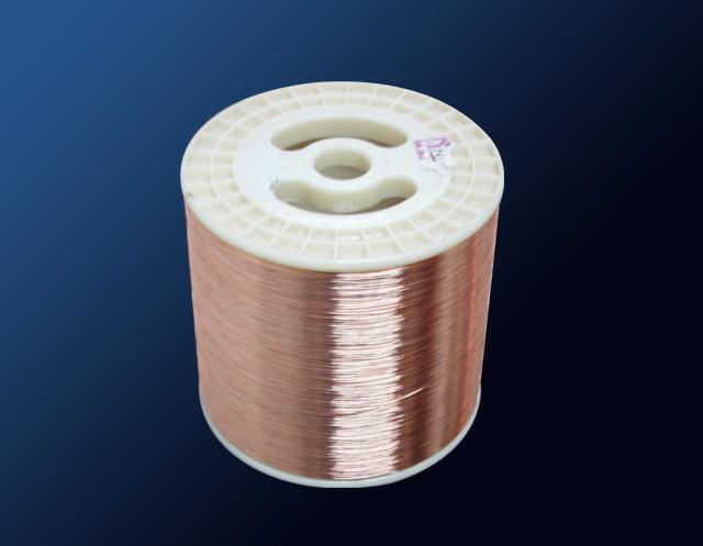 سیم موازی مسی برهنه شفت شده