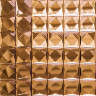 تایل آینه تراش خورده 30*30 مسی