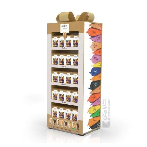 Kale chocolate stand