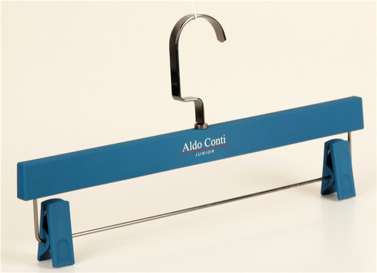 شلوار فروش داغ مد لباس آویز پلاستیکی آرم سفارشی برای شلوار