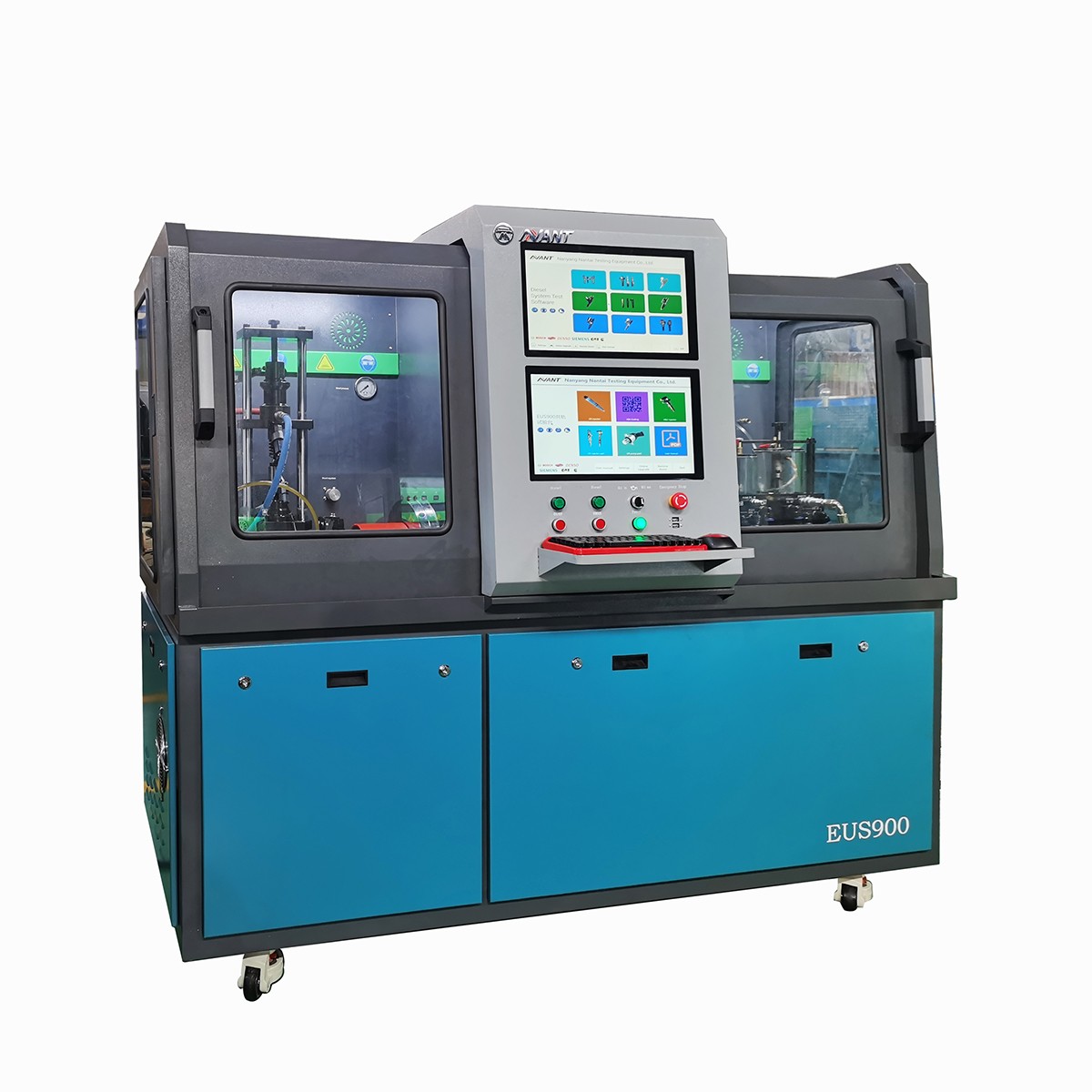 صفحه نمایش دوگانه EUI/EUP با کنترل دوگانه، میز تست HEUI EUS-900S