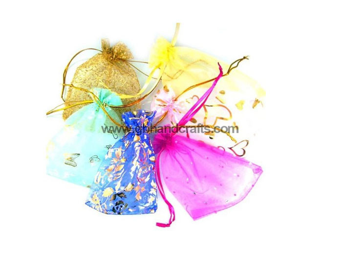 1649- organza gift pouch