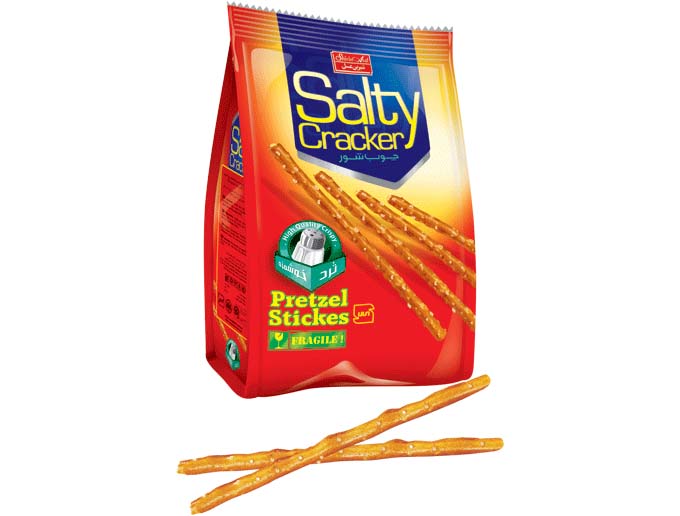 کراکر آلبینا نمکی پاکتی