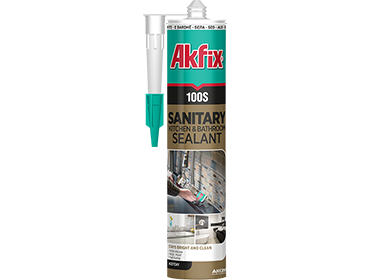 درزگیر سیلیکون اسیدی بهداشتی آکفیکس AKFIX 100S