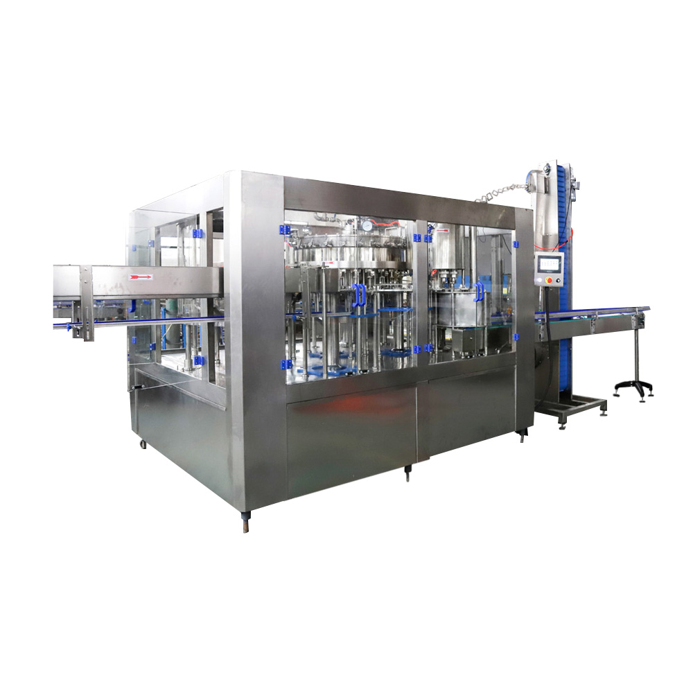 Carbonated Soft Drink Washing Filling Capping 3 in 1 Machine