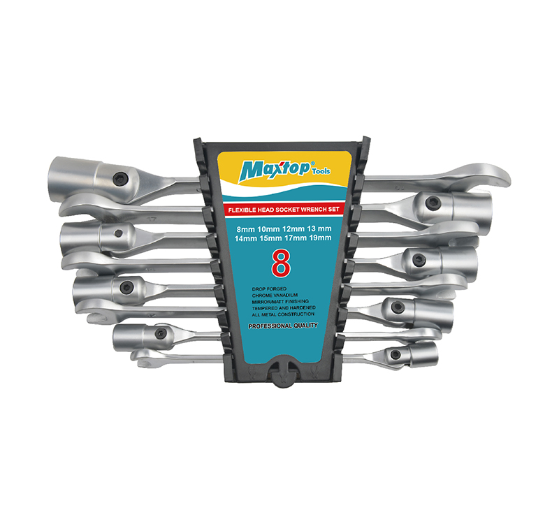 FLEXIBLE HEAD SOCKET WRENCH SET