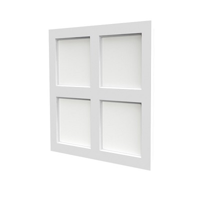 Ceiling light valve - wooden false ceiling