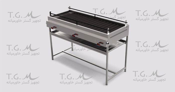 کباب پز صنعتی استیل