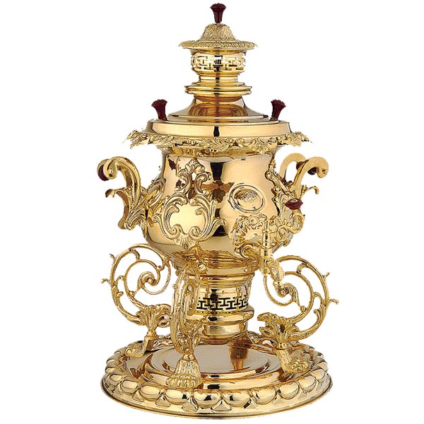 سماور زغالی مدل رویال