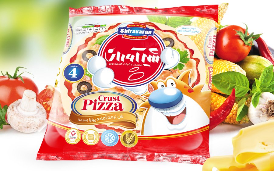 خمیر پیتزای ساده شیرآوران