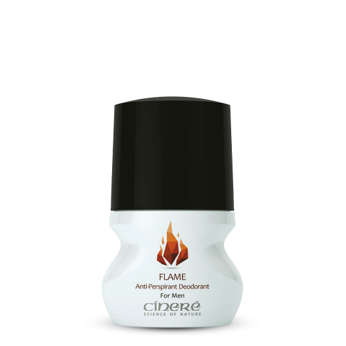 Men's deodorant with a warm Flame scent