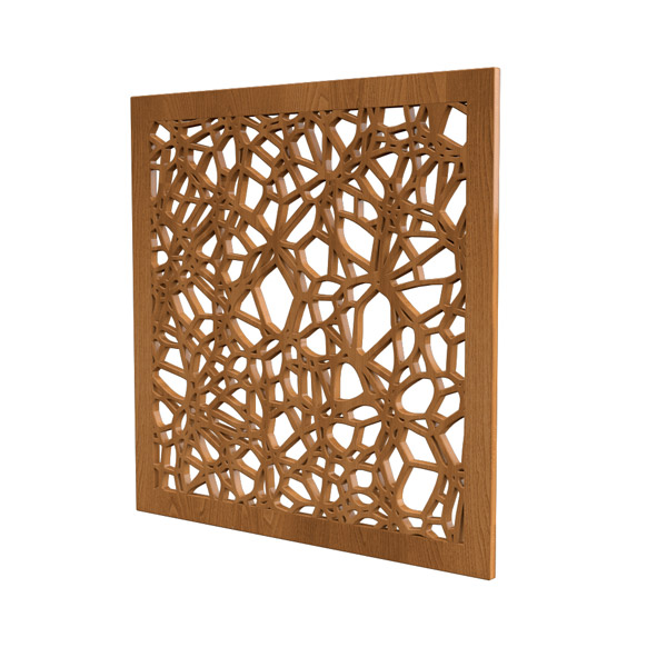 دریچه نور دیواری چوبی