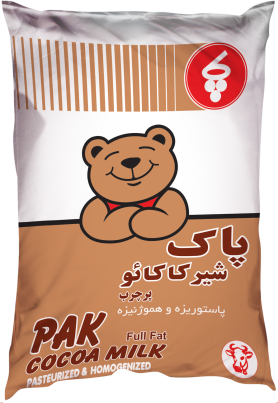 شیر کاکائو کیسه ای کم چرب