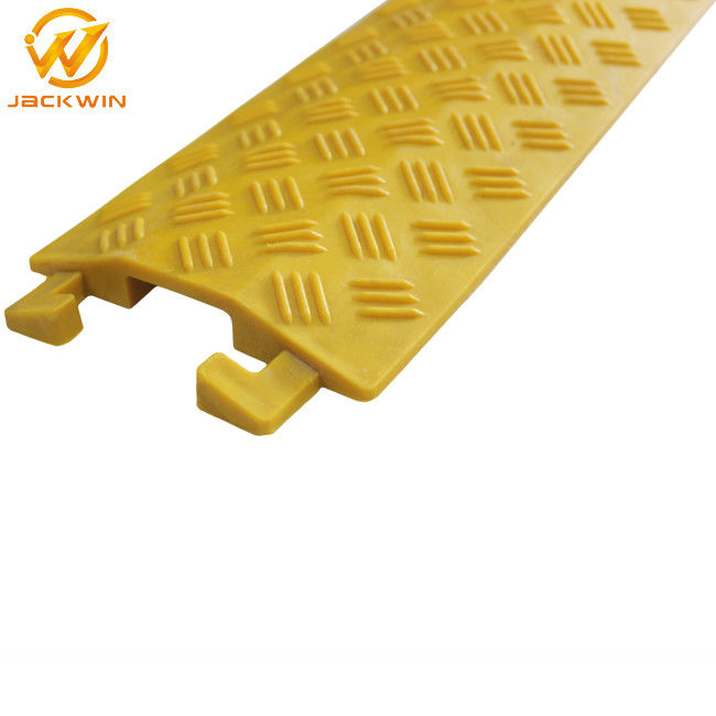 قابل حمل زرد / مشکی 1 کانال کف کابل پوشش نور وظیفه داخلی یا خارجی