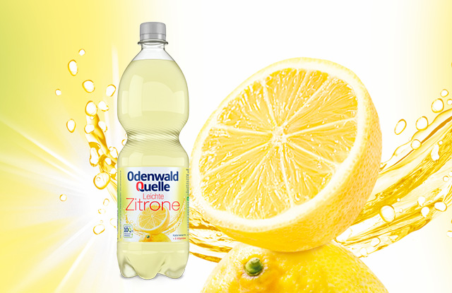 نوشیدنی لیموی کم کالری با شیرین کننده ها.