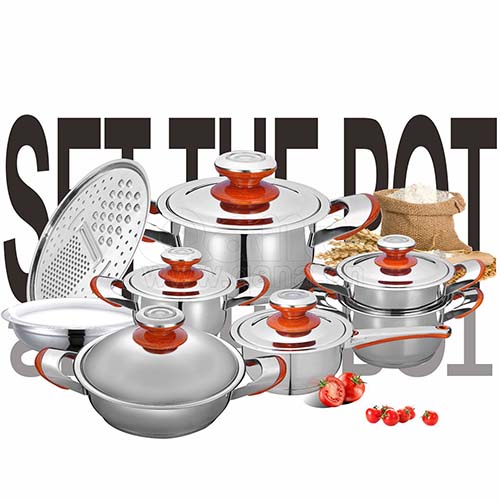induction stainless steel cookware/cooking pot/cooking sets