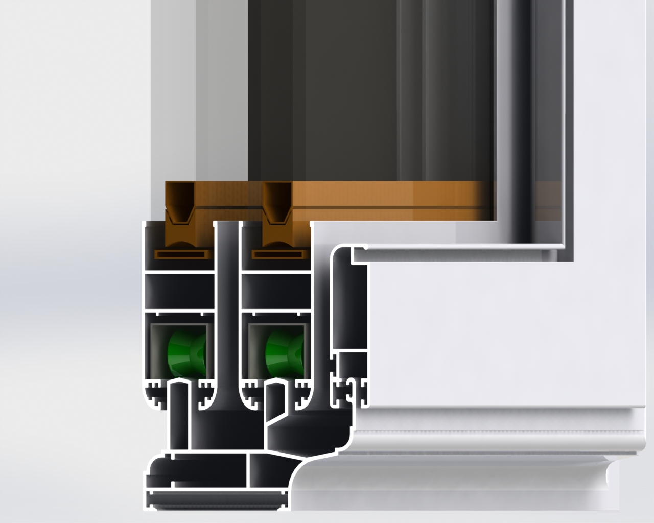 پنجره کشویی MPK100