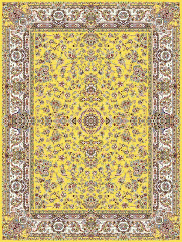 فرش ماشینی طرح افشان خطیبی