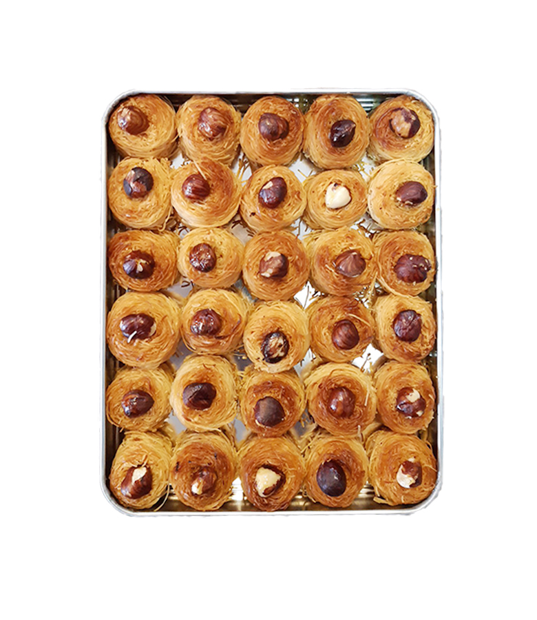 شیرینی کادایف با مغز فندق