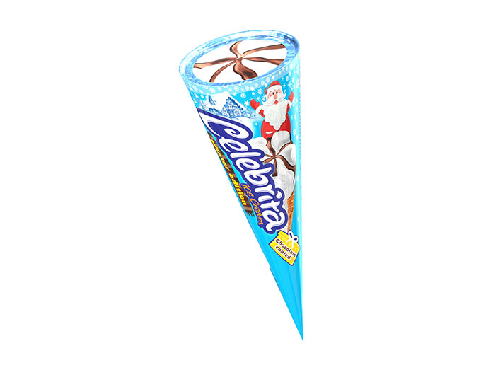 بستنی زمستانی وانیلی