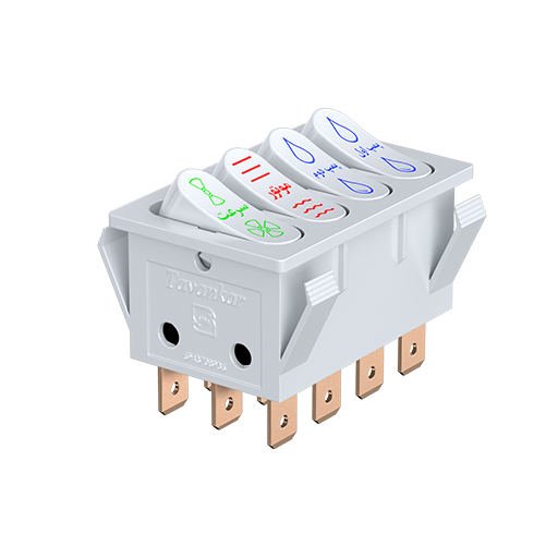 کلید کولر دو پمپه