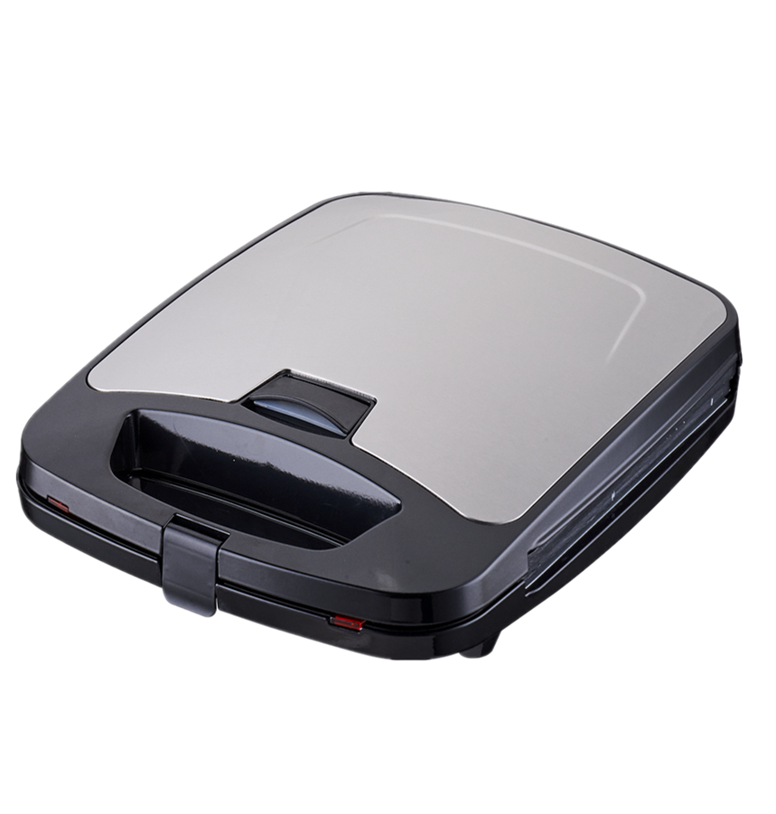 1200W Cool-touch Handle Automatic Temperature Control 4 Slice Detachable Sandwich Maker