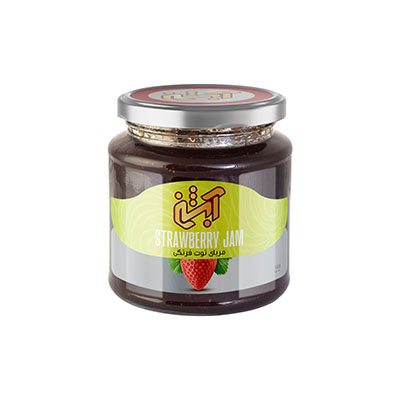 مربای توت فرنگی 380 گرم