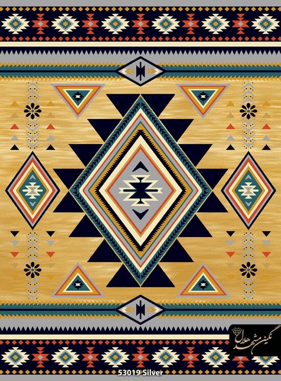 گبه ماشینی 480 شانه طرح لوزی