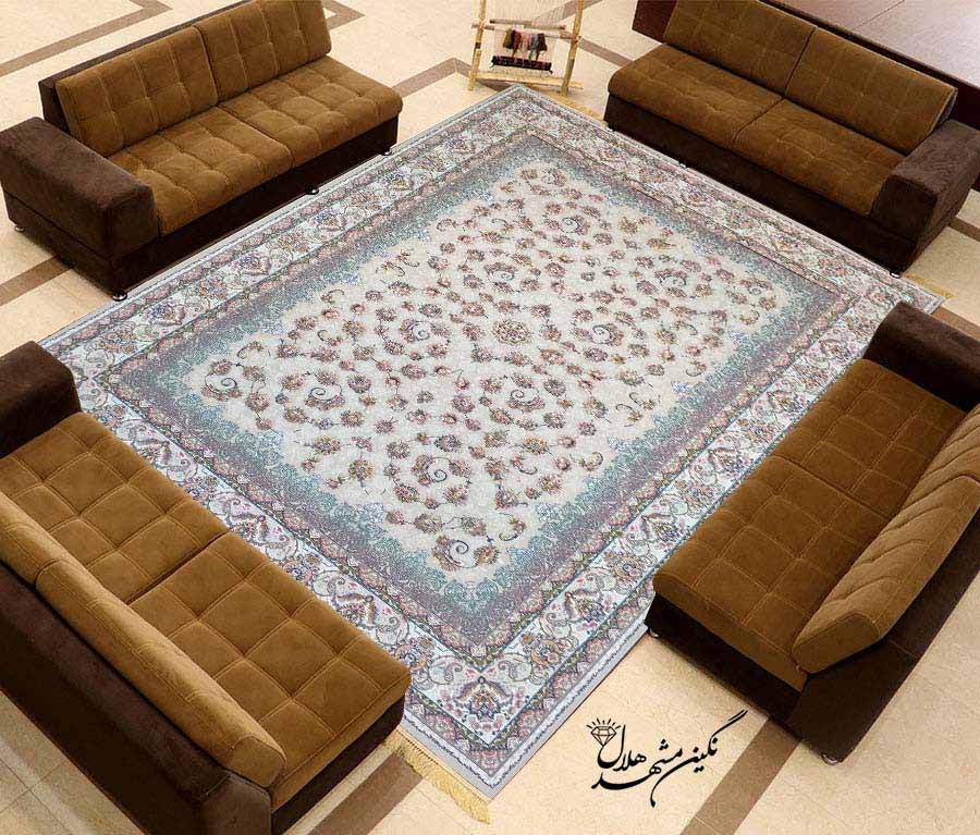 فرش افشان صدف 1200 شانه برجسته