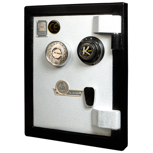 درب دیواری بدون محفظه 150WKR قفل کلیدی کاوه رمز مکانیکی