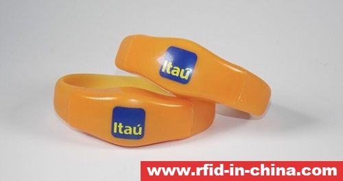 RFID Lightening Silicone Wristband