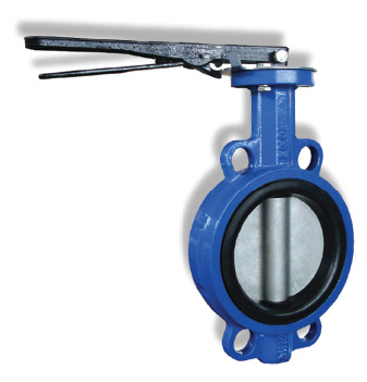 شیر پروانه اى چدنى کروم (برند V)