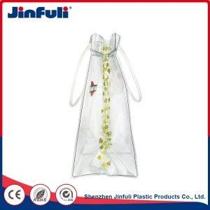 کیسه نوشیدنی یخ آبجو  پی وی سی پلاستیکی با دسته