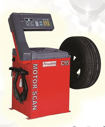 بالانس چرخ دیجیتال C95