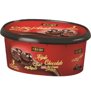 بستنی تریپل چاکلت