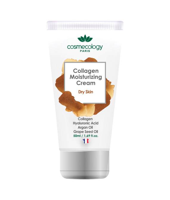 Moisturizing cream containing collagen (dry skin)