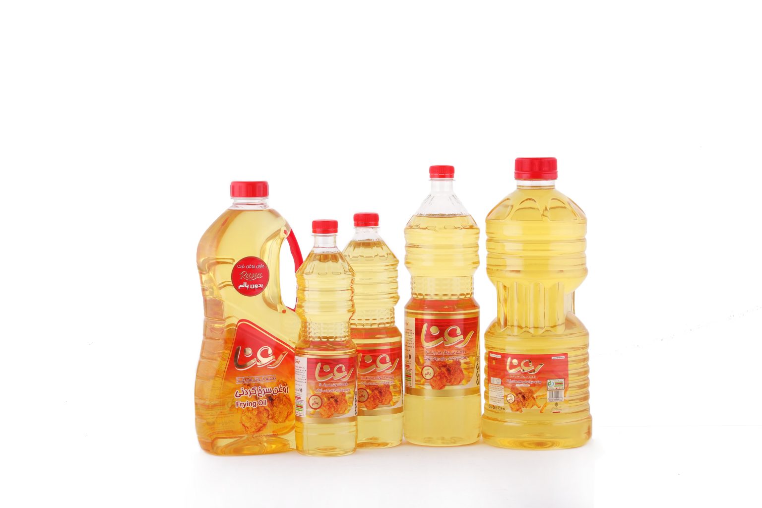 Frying oil without palm