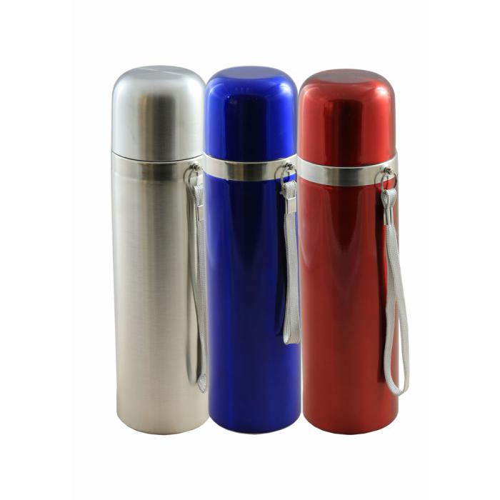Promotional flask 350 cc with strap code 7151