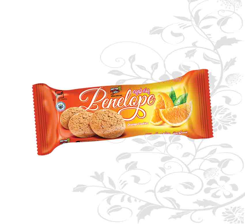 بیسکویت پنه لوپه طعم پرتقال