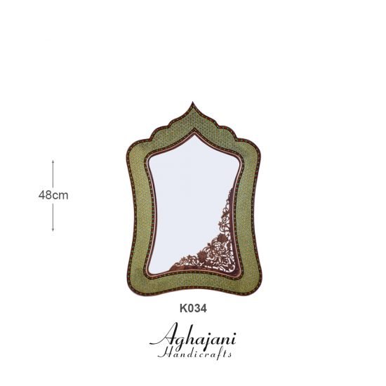 آینه مستطیل 3 مس و خاتم برند آقاجانی