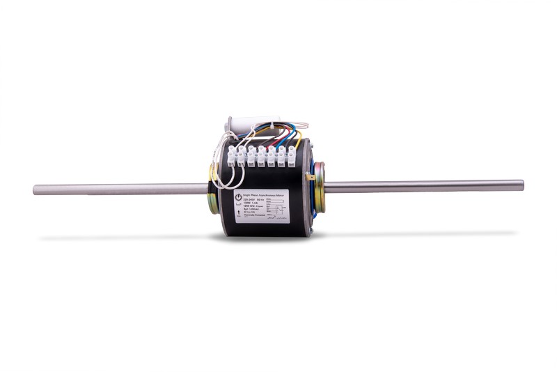 الکتروموتور 130 وات دو شفت