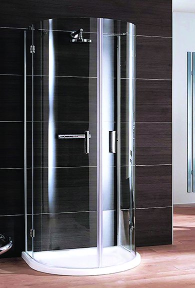 Bath cabin without frame