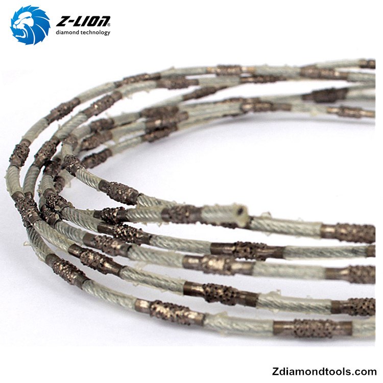 2.0mm Vacuum Brazed Diamond Wire Saw for Glass ZL-SJ