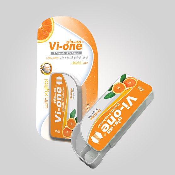 قرص خوشبو کننده دهان (پرتقال)