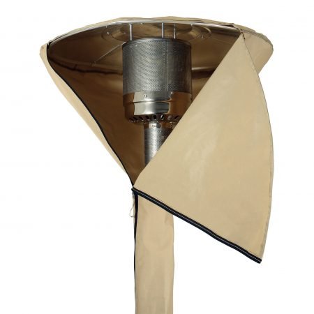 Umbrella or mushroom radiant heater cover