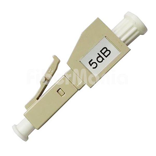 LC Plug-in Fixed Attenuator, Multimode 5dB