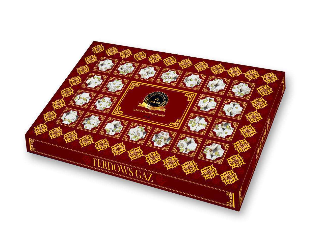 گز سکه ای ۱۸% پسته طرح تارا