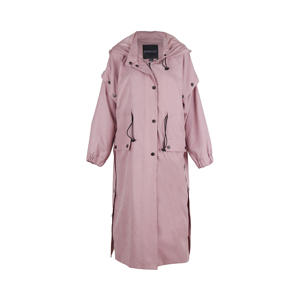 مانتو زنانه مدل آلورا رنگ صورتی