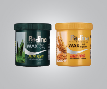 Aloe vera and wheat germ hair wax