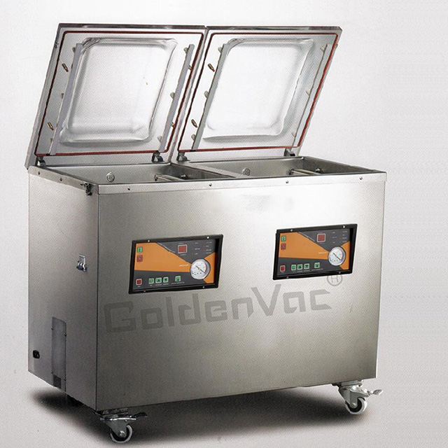 Automatic double chamber vacuum packing machine vacuum sealer